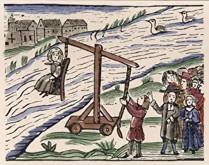 Innocent Prints: The Witch Trial (Witches Bath: If She Sank She Was Innocent)