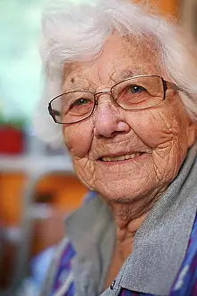 Senior Women Prints: Woman, 93 years, portrait
