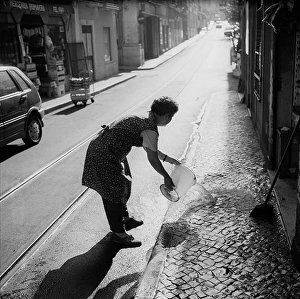 Footpaths Prints: Woman, Portugal