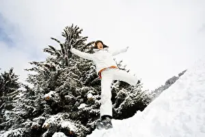 30 Years Prints: Woman winter energy