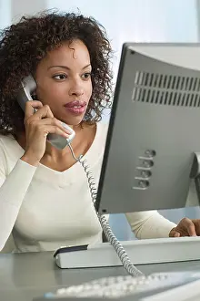 Expressive Prints: Woman working