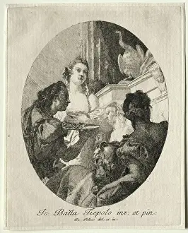Giovanni Prints: Three Women Presenting Gifts of Marc Anthony to Cleopatra