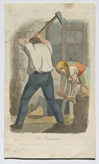 Graphics And Photo Collection Prints: The wood chipper, Illustration from Vienna and the Viennese