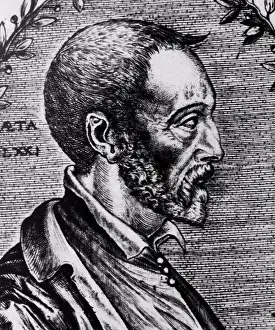 Scholar Prints: Woodcut portrait of Jean Dorat (1508 - 1588)