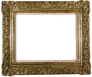 Ornate Prints: wooden picture frame