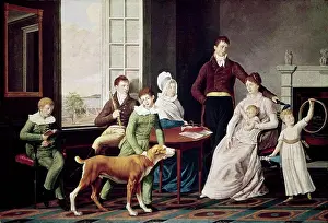 Canadian Artist Prints: The Woolsey Family William Von Moll Berczy (1748-1813 Canadian)
