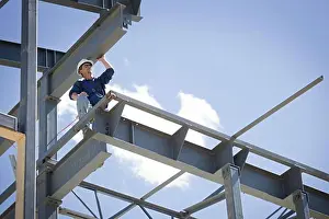 Manual Worker Prints: Worker on a job site