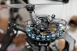 Electronics Prints: Workshop and repair production quadcopter drones with parts stuff Workshop