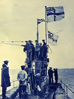 1918 Prints: World War 1 - The Doom of Germanys Pirate Fleet