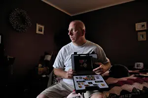 Home Prints: Wounded Veteran at Home from War