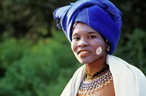 African Photograph Prints: Xhosa woman portrait. Johannesburg. South Africa