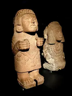 Mesoamerican Prints: Xochiquetzal, Aztec Goddess of love and beauty