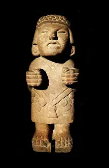 Mesoamerican Prints: Xochiquetzal, Aztec Goddess of love and beauty