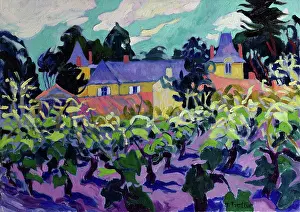 Plantation Prints: The Yellow House 2001 Josephine Trotter (b.1940/British) Oil on Canvas