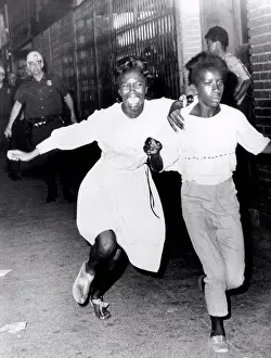 Blacks Prints: Two young African Americans girls