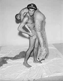 Tough Prints: Young Captain Saves Drowning Youth c.1961