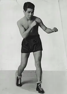 Boxer Prints: Young Gildo, Filipinos featherweight who makes a return to Sydney to night at the sports *****