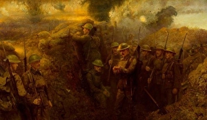 Illustration Prints: Zero Hour, 1918, by James Prinsep Beadle (1863-1947)